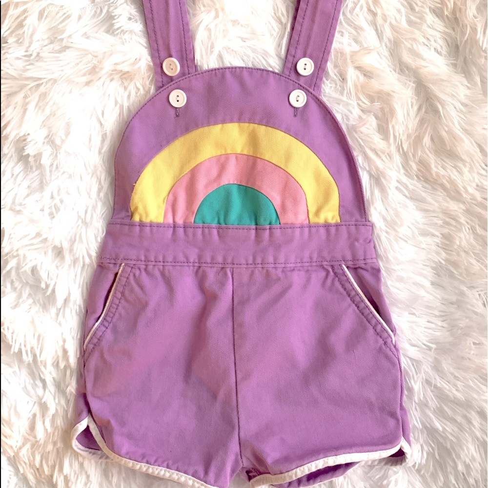 Vintage Jet Set Toddler overalls